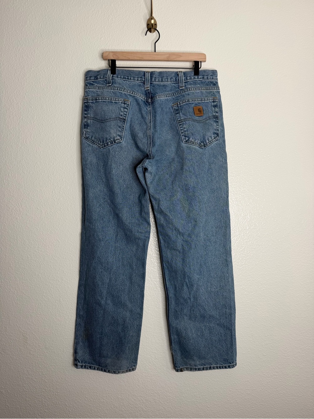 Carhartt Men's Relaxed Fit Straight Leg Jean B460 DPS size 38x30 - Picture 3 of 8
